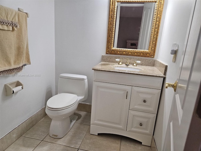 9199 Fontainebleau Blvd Unit 6, Miami, FL 33172 - bathroom with vanity and tile patterned flooring