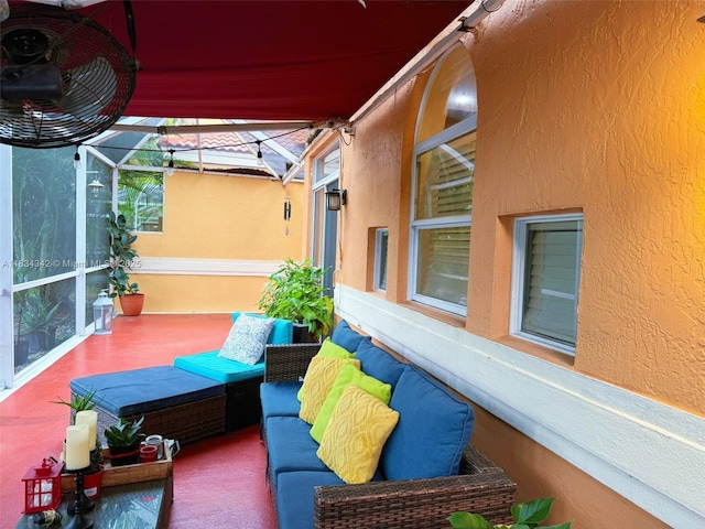 11405 Lakeview Dr Unit 3-A, Coral Springs, FL 33071 - view of patio / terrace with a lanai