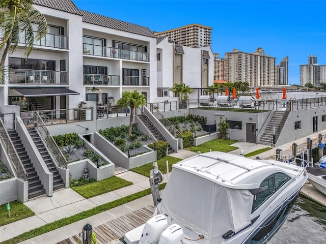 4000 NE 168th St Unit 113B, North Miami Beach, FL 33160 - view of community with stairway