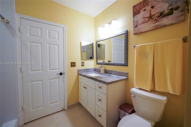 3335 Palomino Dr, Davie, FL 33024 - bathroom featuring vanity and tile patterned flooring