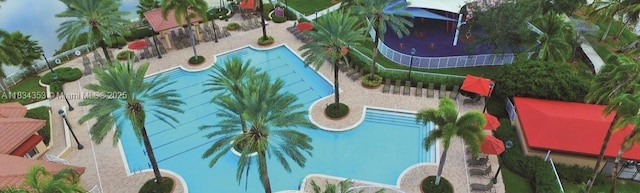 19185 SW 25th Ct, Miramar, FL 33029 - view of pool