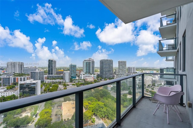 501 NE 31st St Unit 2308, Miami, FL 33137 - balcony with a city view