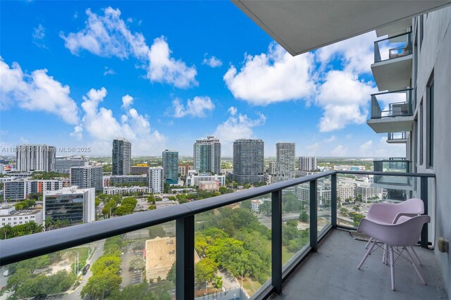 501 NE 31st St Unit 2308, Miami, FL 33137 - balcony with a water view