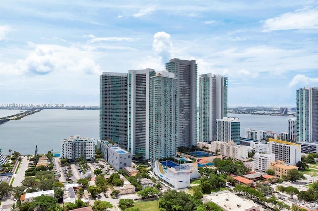 501 NE 31st St Unit 2308, Miami, FL 33137 - bird's eye view of a nearby body of water and skyline