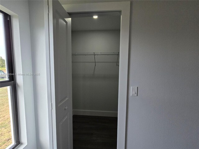 1605 W 11th St, Lehigh Acres, FL 33971 - walk in closet with wood finished floors
