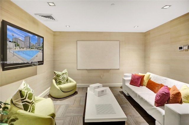 950 Brickell Bay Dr Unit 1103, Miami, FL 33131 - cinema with baseboards and recessed lighting