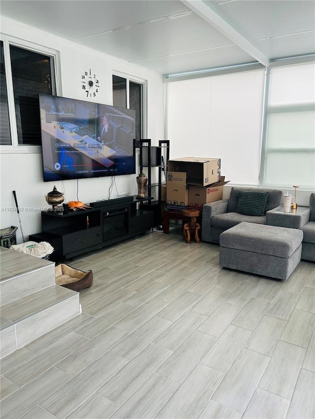 301 NW 146th St, Miami, FL 33168 - living area with wood finished floors