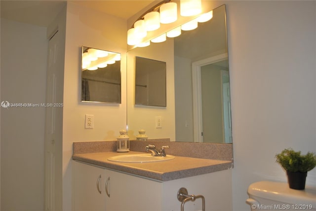 816 NW 11th St Unit 801, Miami, FL 33136 - bathroom with toilet and vanity