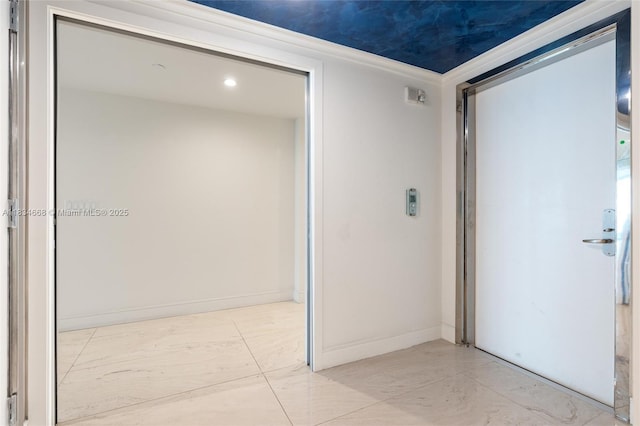 1331 Brickell Bay Dr Unit 2705, Miami, FL 33131 - empty room featuring baseboards and recessed lighting
