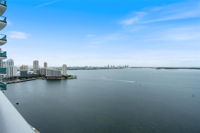 1331 Brickell Bay Dr Unit 2705, Miami, FL 33131 - water view with skyline
