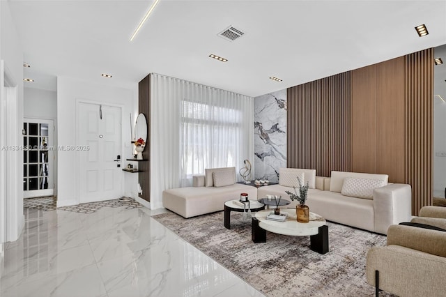 2036 SW 159th Ave, Miramar, FL 33027 - living area with marble tiled flooring