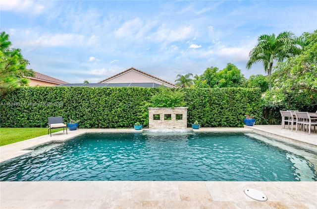 1583 SW 191st Ave, Pembroke Pines, FL 33029 - view of swimming pool featuring a patio