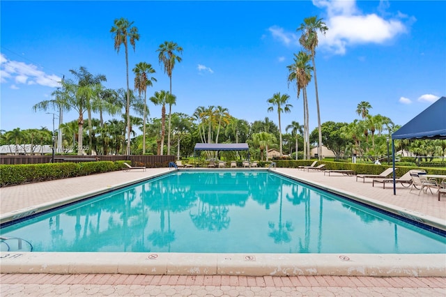 8577 W Boca Glades Blvd Unit D, Boca Raton, FL 33434 - community pool featuring a gazebo