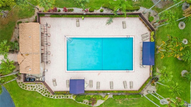 8577 W Boca Glades Blvd Unit D, Boca Raton, FL 33434 - aerial view of property and surrounding area