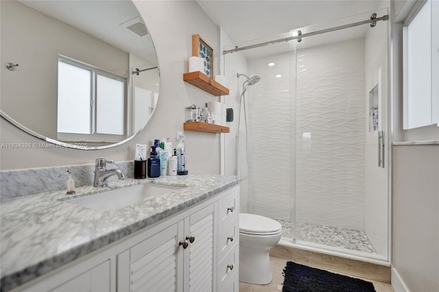 7735 Edgewater Dr, Lake Clarke Shores, FL 33406 - full bath featuring a shower stall and vanity