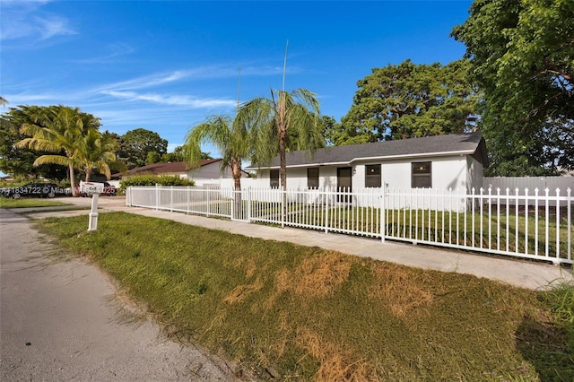 324 SW 16th Ter, Homestead, FL 33030 - ranch-style home featuring a fenced front yard