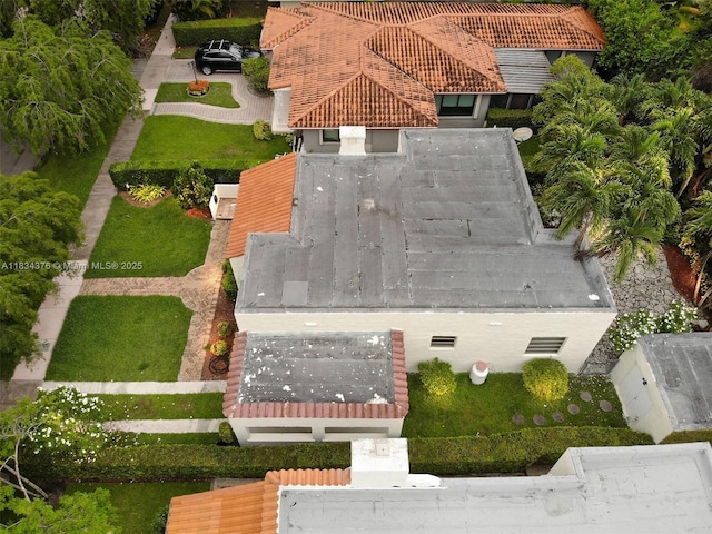 1111 Columbus Blvd, Coral Gables, FL 33134 - view from above of property