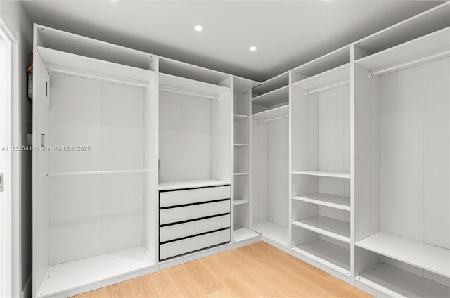 45 NE 104th St, Miami Shores, FL 33138 - spacious closet featuring light wood-style floors