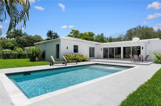45 NE 104th St, Miami Shores, FL 33138 - swimming pool with a patio and a yard