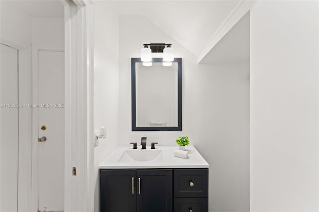1894 SW 149th Ave, Miramar, FL 33027 - bathroom with vanity and lofted ceiling