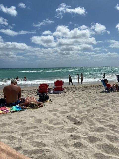 16909 N Bay Rd Unit 319, Sunny Isles Beach, FL 33160 - water view featuring nearby beach