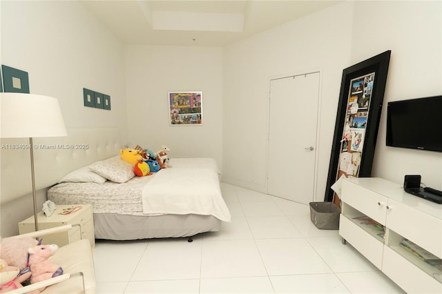150 Sunny Isles Blvd Unit 1-Th403, Sunny Isles Beach, FL 33160 - bedroom with light tile patterned floors