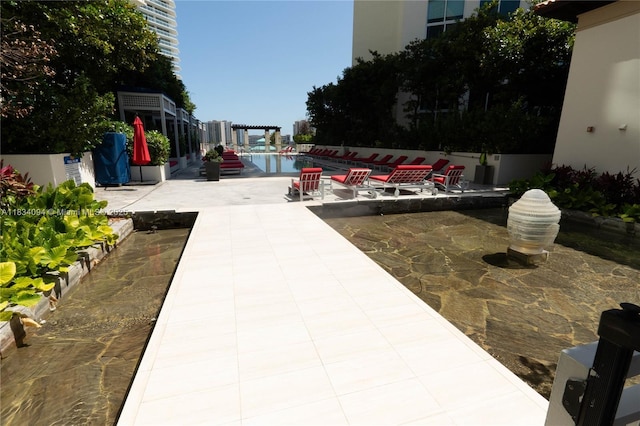 150 Sunny Isles Blvd Unit 1-Th403, Sunny Isles Beach, FL 33160 - view of patio / terrace