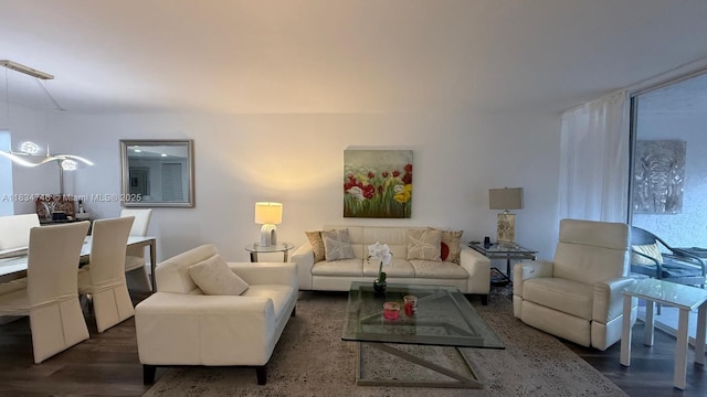 3910 Inverrary Blvd Unit 503-B, Lauderhill, FL 33319 - living area featuring wood finished floors