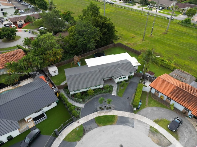 9471 SW 10th St, Miami, FL 33174 - aerial perspective of suburban area