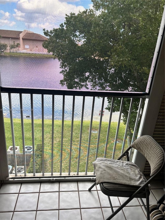 1301 SW 134th Way Unit 307B, Pembroke Pines, FL 33027 - balcony featuring a water view