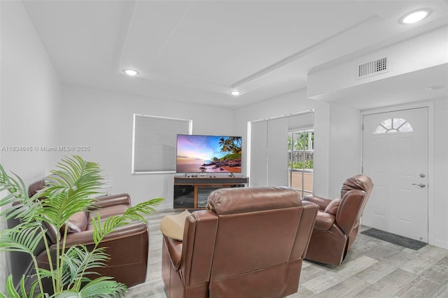 11955 SW 18th Ter Unit 9, Miami, FL 33175 - living area with recessed lighting and light wood-style flooring