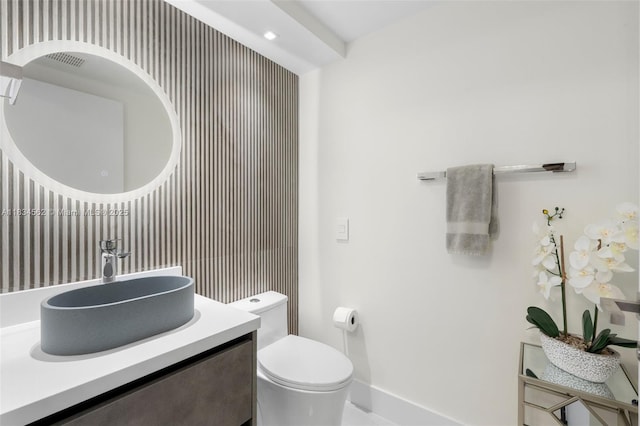 848 Brickell Key Dr Unit 2705, Miami, FL 33131 - bathroom with toilet and vanity