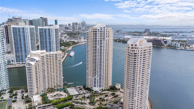 848 Brickell Key Dr Unit 2705, Miami, FL 33131 - view of urban area with a large body of water
