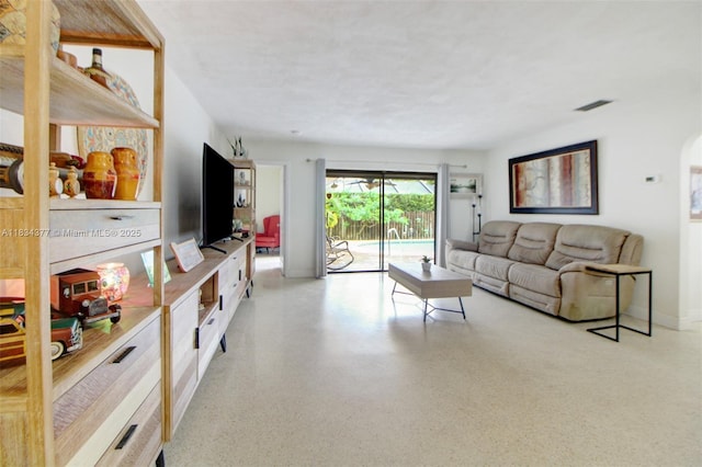 12000 NW 20th St, Pembroke Pines, FL 33026 - living room with baseboards