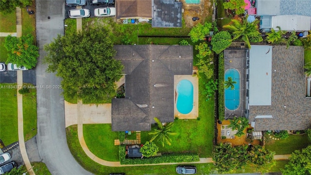 12000 NW 20th St, Pembroke Pines, FL 33026 - bird's eye view of a pool