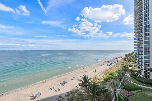 3400 Galt Ocean Dr Unit 702S, Fort Lauderdale, FL 33308 - water view featuring local beach
