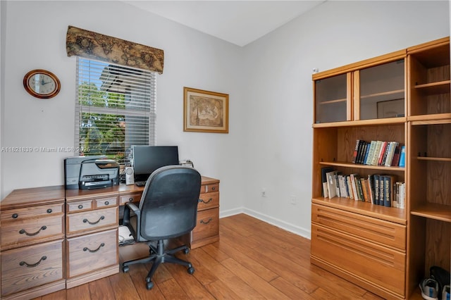 18633 SW 24th St, Miramar, FL 33029 - office space with light wood-style floors and baseboards