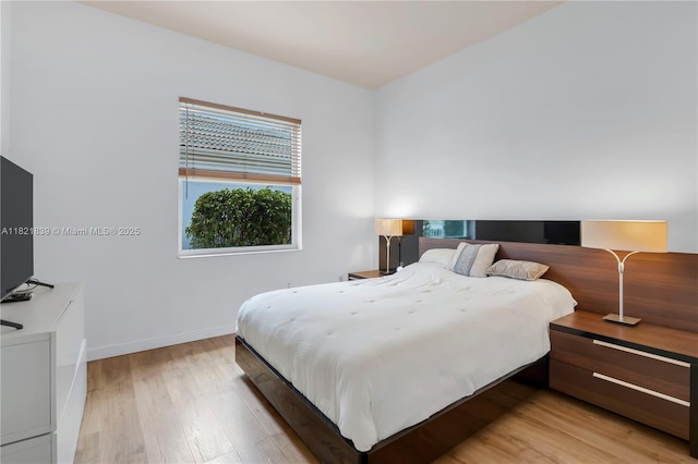 18633 SW 24th St, Miramar, FL 33029 - bedroom with light wood-style floors and baseboards