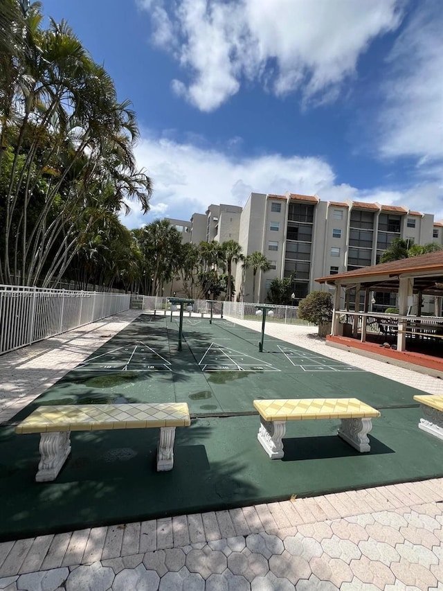 3910 Inverrary Blvd Unit 603-B, Lauderhill, FL 33319 - view of property's community featuring shuffleboard