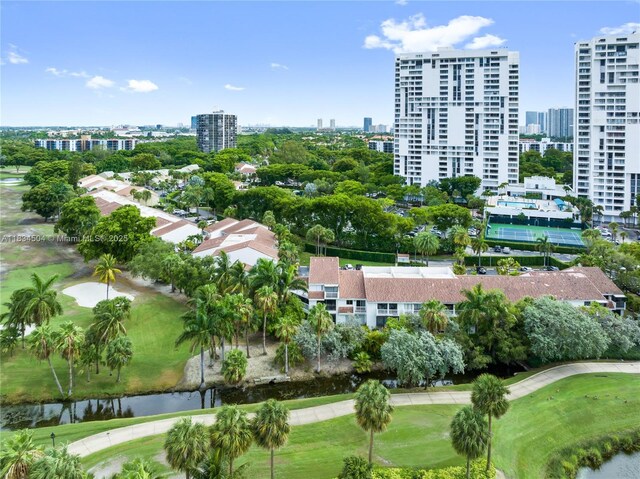 20218 NE 34th Ct Unit 52, Aventura, FL 33180 - view of urban area featuring a large body of water and a golf club
