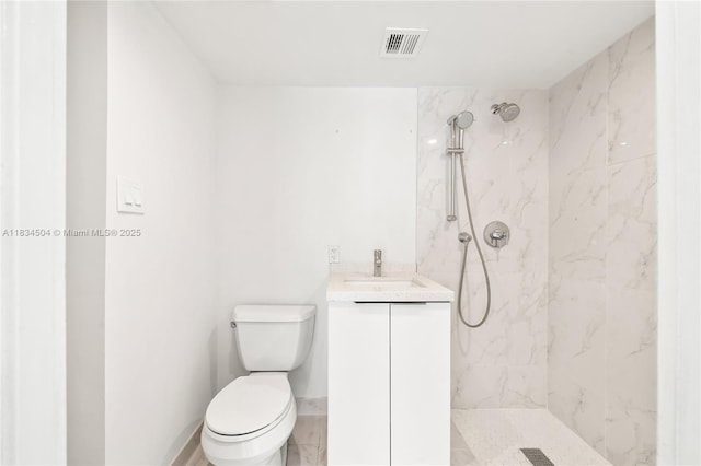 20218 NE 34th Ct Unit 52, Aventura, FL 33180 - full bathroom with vanity and a marble finish shower