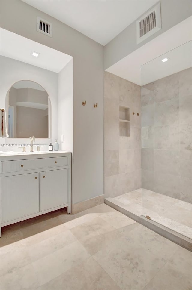 3205 NE 184th St Unit 9106, Aventura, FL 33160 - full bathroom with walk in shower and vanity