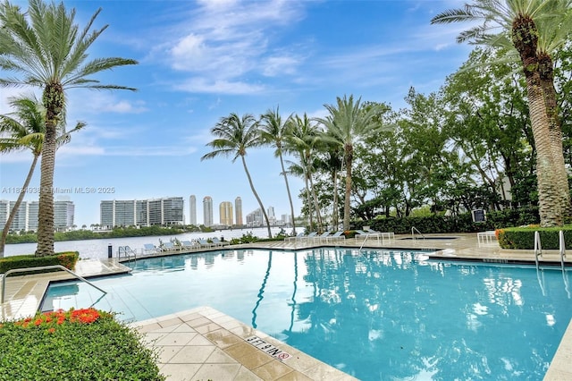 3205 NE 184th St Unit 9106, Aventura, FL 33160 - community pool with a city view