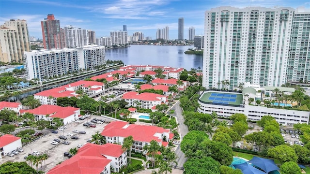 3205 NE 184th St Unit 9106, Aventura, FL 33160 - bird's eye view of a large body of water and skyline