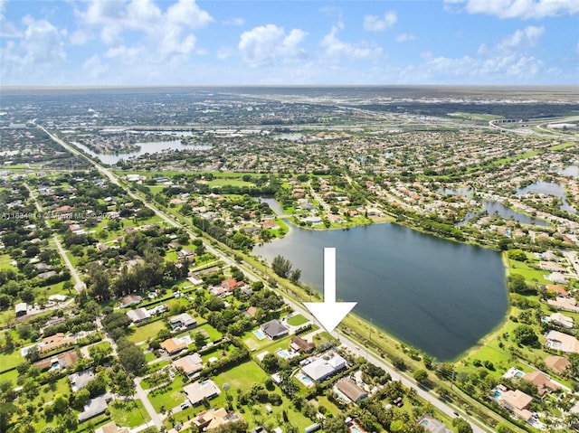 14040 SW 14th St, Davie, FL 33325 - aerial view of residential area with a nearby body of water