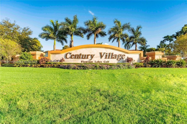 13255 SW 7th Ct Unit 213D, Pembroke Pines, FL 33027 - community sign featuring a lawn