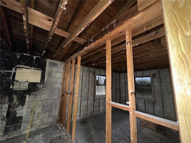 60 NW 120th Ter, North Miami, FL 33168 - unfinished basement featuring concrete block wall