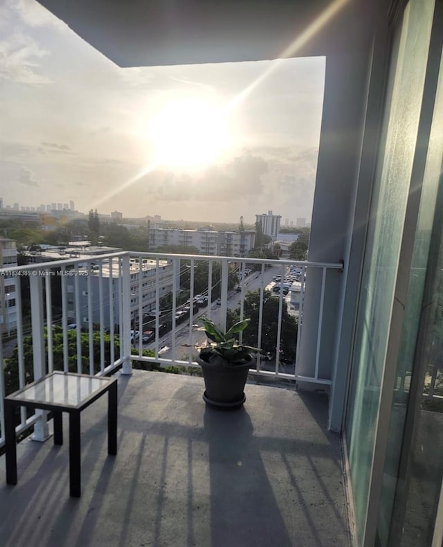 1470 NE 125th Ter Unit 814, North Miami, FL 33161 - balcony with a city view