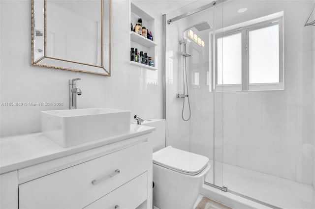 1211 E Wilshire Cir, Pembroke Pines, FL 33027 - full bathroom featuring a shower stall and vanity
