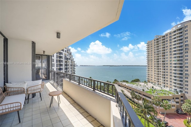 520 Brickell Key Dr Unit A1115, Miami, FL 33131 - balcony featuring a water view